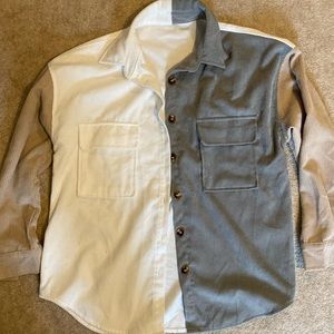 Colorbock corduroy shirt